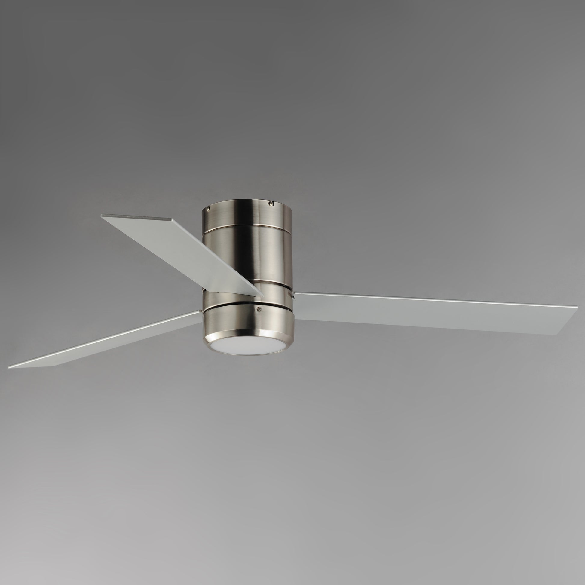 Tanker 52" 3-Blade Hugger Fan w LED Light Kit Satin Nickel by Maxim Lighting