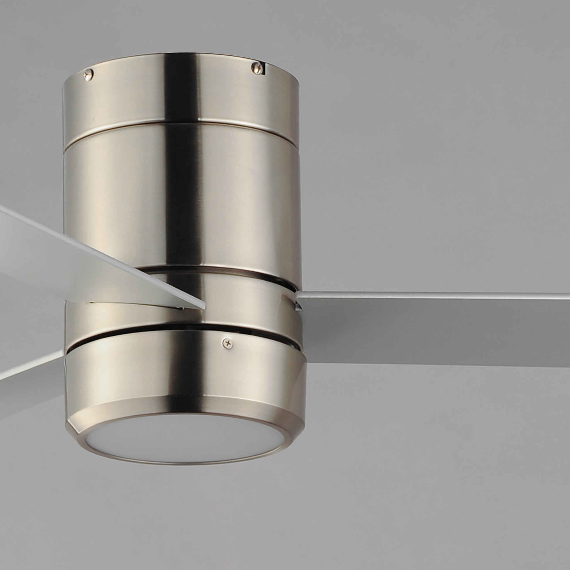 Tanker 52" 3-Blade Hugger Fan w LED Light Kit Satin Nickel by Maxim Lighting