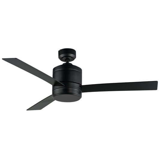 Tanker 52" Outdoor Black Fan Black by Maxim Lighting