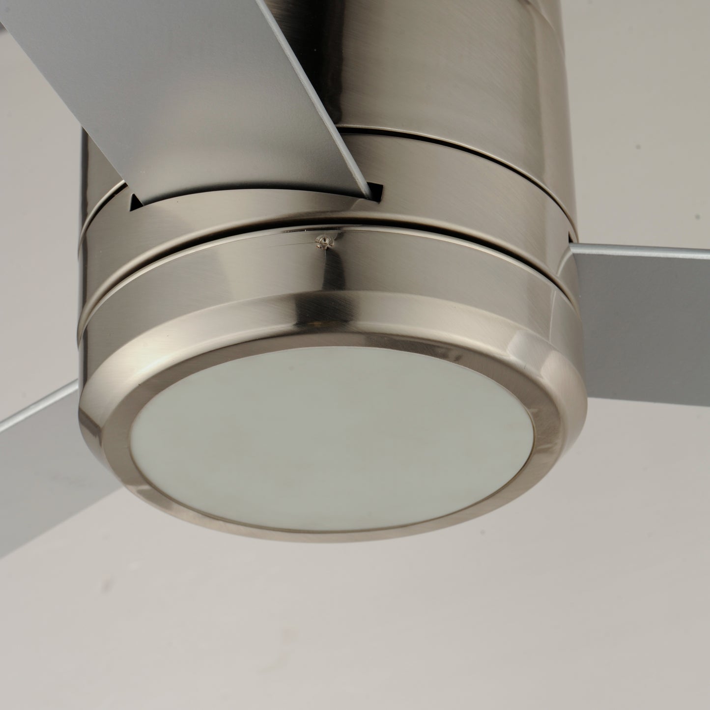 Tanker 52" Nickel Outdoor LED Fan Satin Nickel by Maxim Lighting