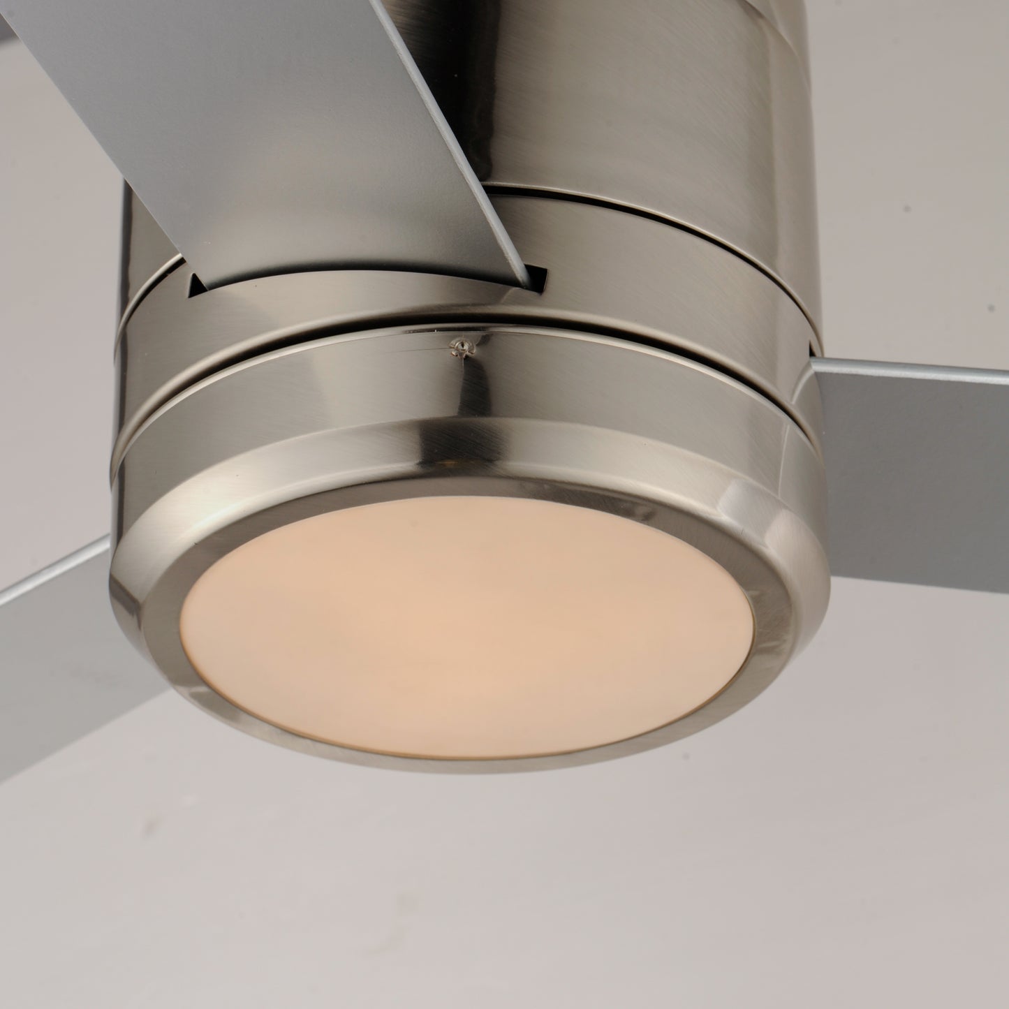 Tanker 52" Nickel Outdoor LED Fan Satin Nickel by Maxim Lighting