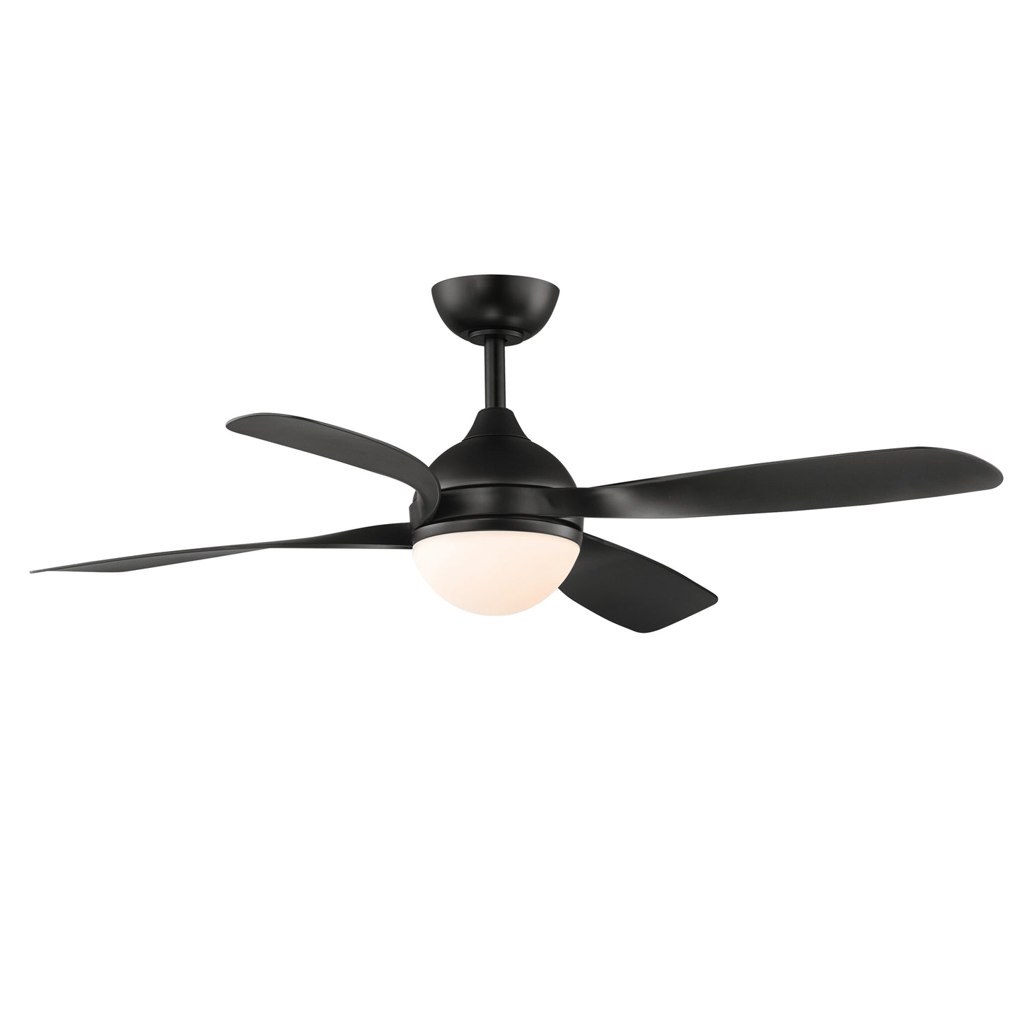 Bola 52" Indoor Fan w LED Light Kit Black by Maxim Lighting