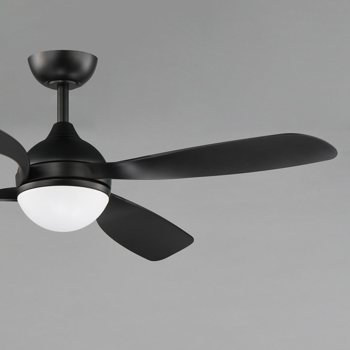 Bola 52" Indoor Fan w LED Light Kit Black by Maxim Lighting