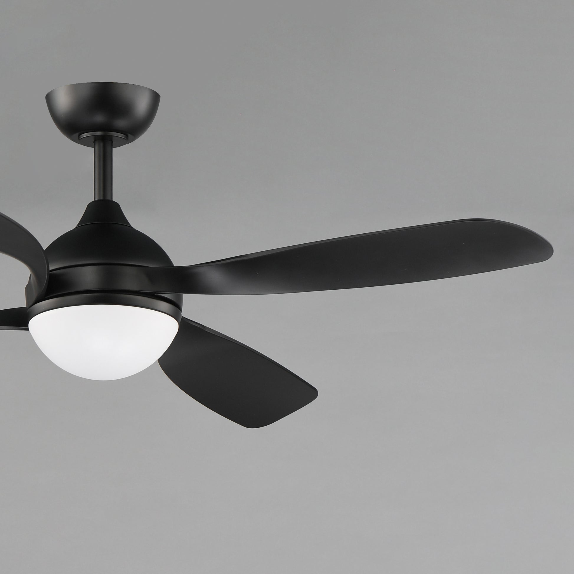 Bola 52" Indoor Fan w LED Light Kit Black by Maxim Lighting