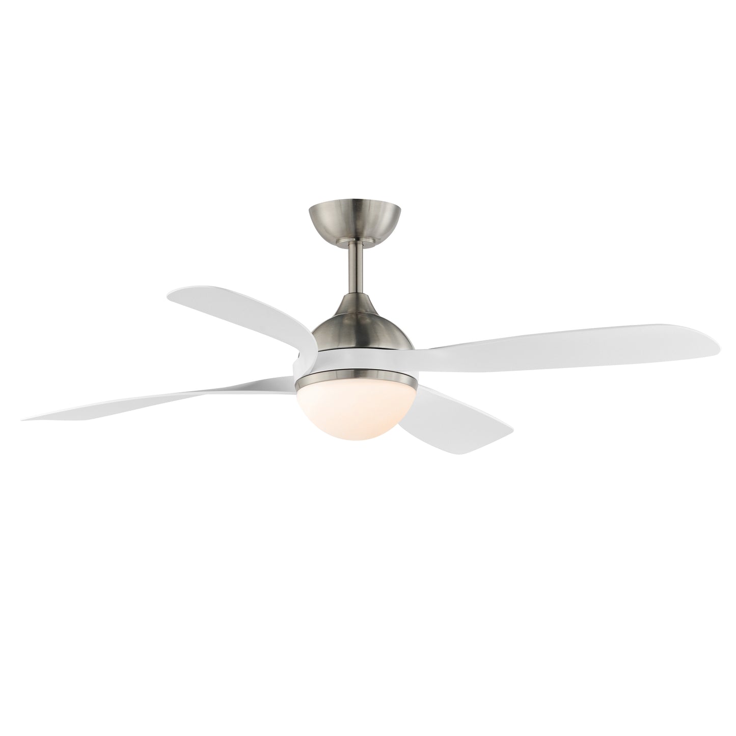Bola 52" Indoor Fan w LED Light Kit Satin Nickel by Maxim Lighting