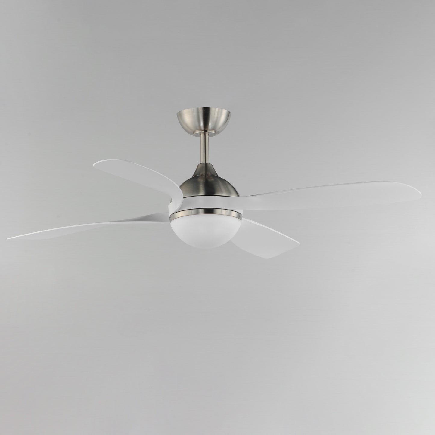 Bola 52" Indoor Fan w LED Light Kit Satin Nickel by Maxim Lighting