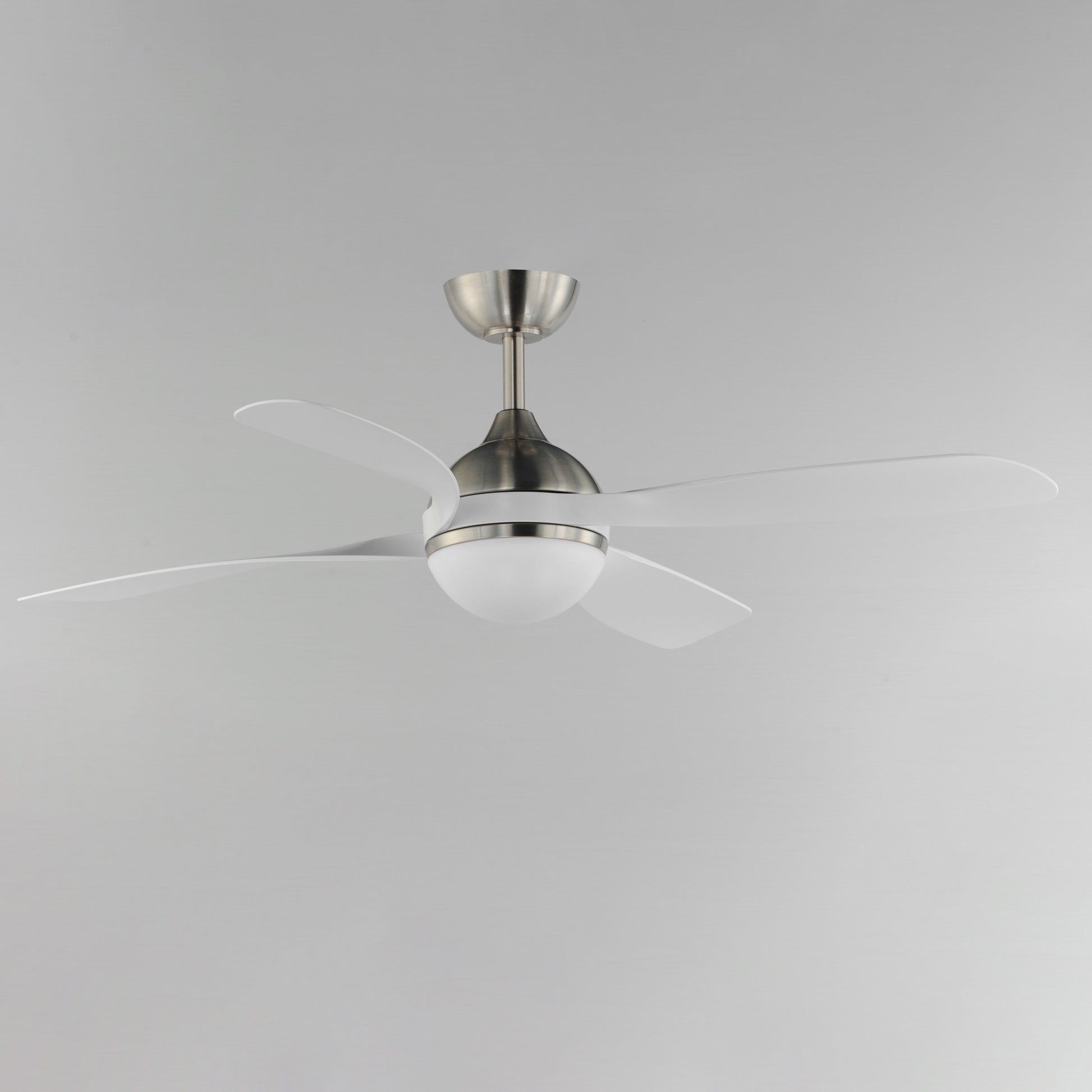 Bola 52" Indoor Fan w LED Light Kit Satin Nickel by Maxim Lighting
