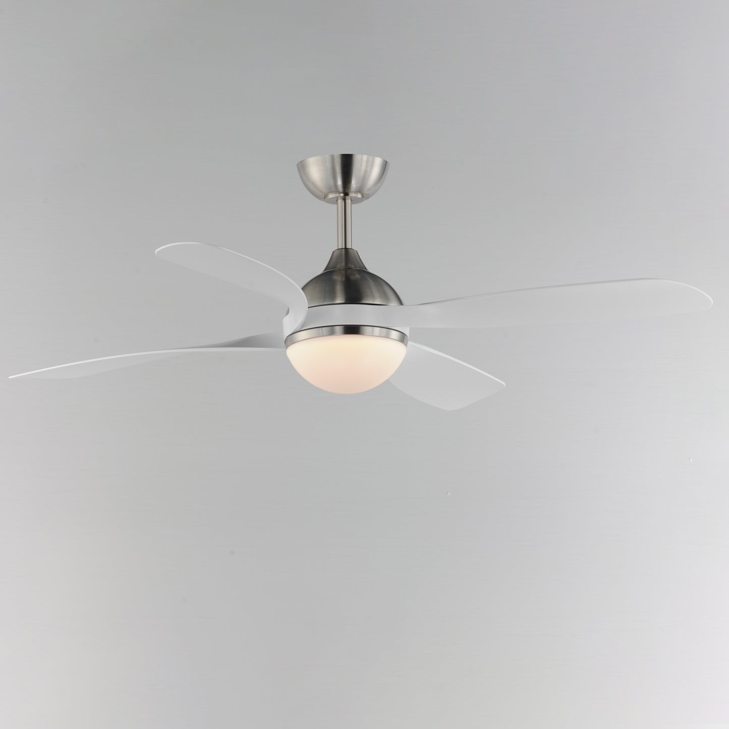 Bola 52" Indoor Fan w LED Light Kit Satin Nickel by Maxim Lighting