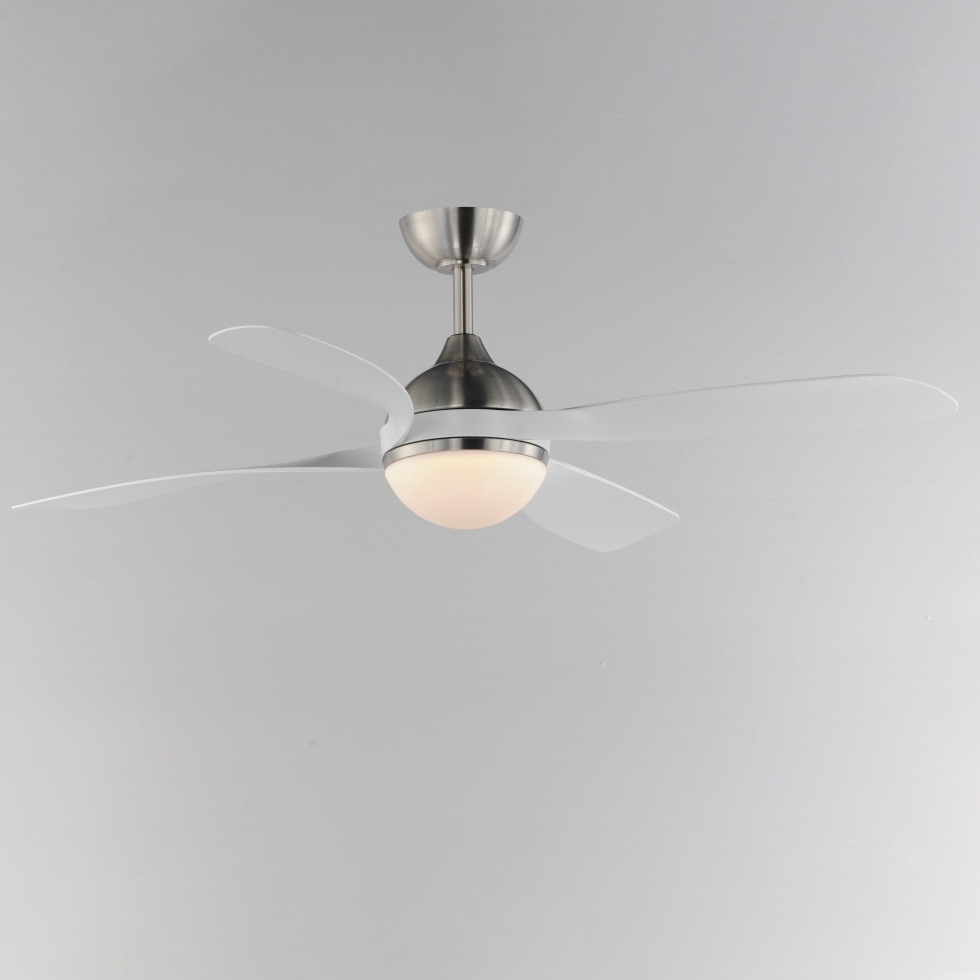 Bola 52" Indoor Fan w LED Light Kit Satin Nickel by Maxim Lighting