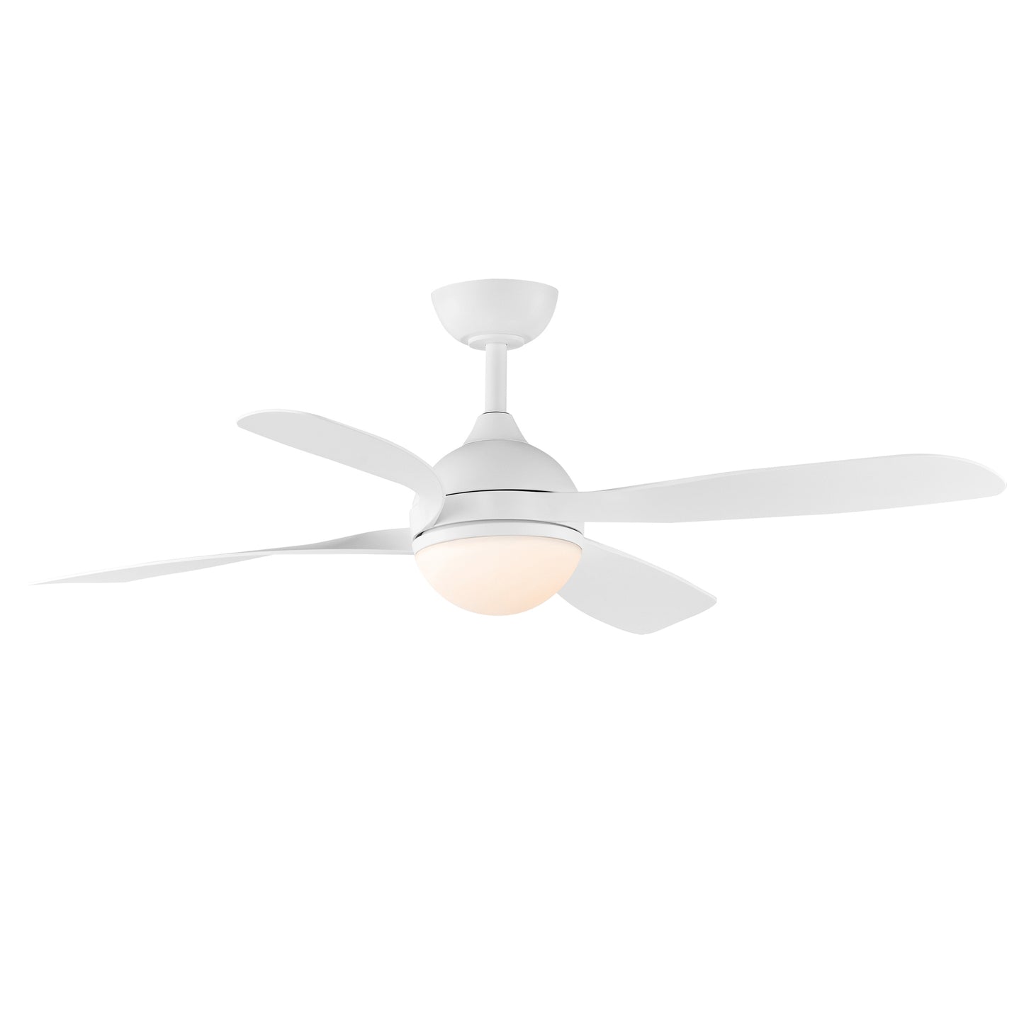 Bola 52" Indoor Fan w LED Light Kit White by Maxim Lighting