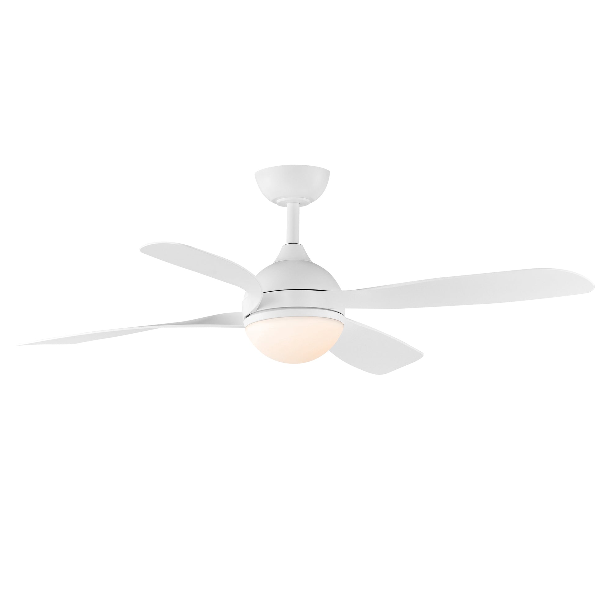 Bola 52" Indoor Fan w LED Light Kit White by Maxim Lighting