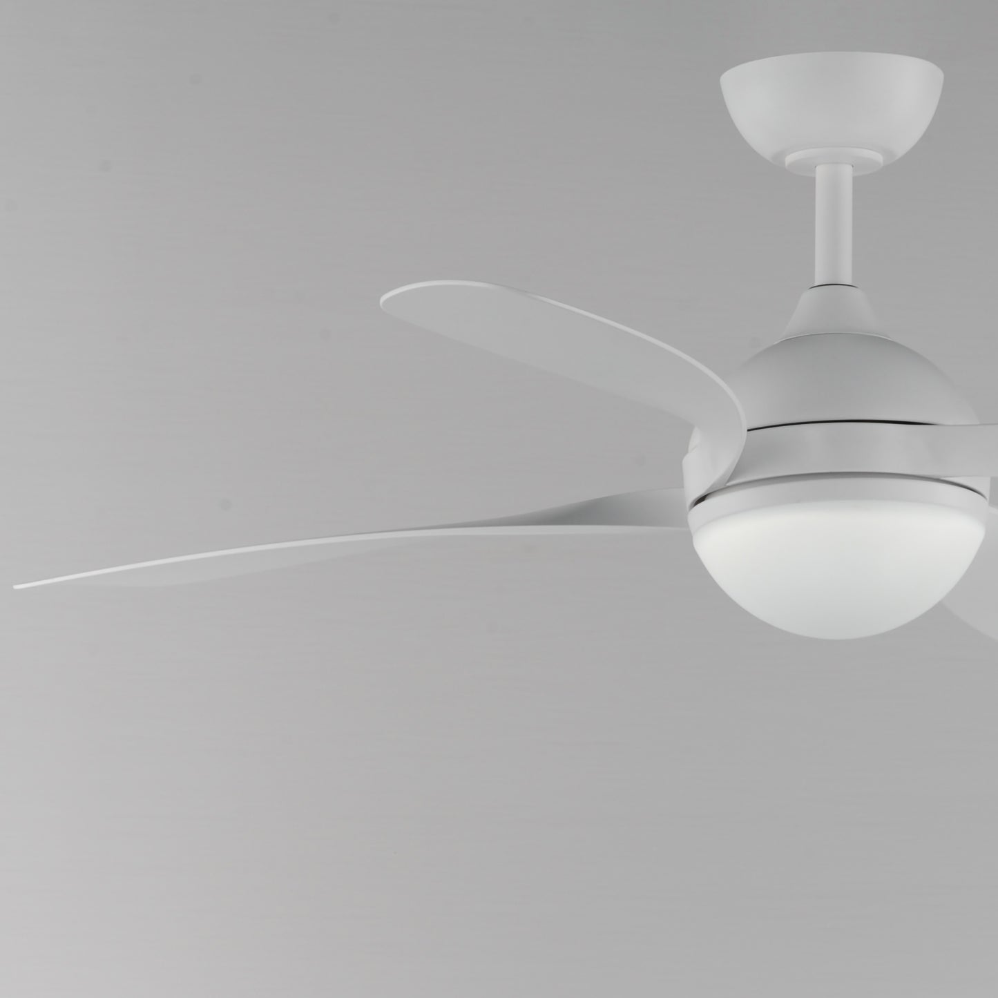 Bola 52" Indoor Fan w LED Light Kit White by Maxim Lighting
