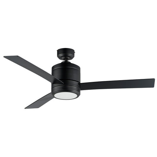 Tanker 52" Black Outdoor E-Star LED Fan Black by Maxim Lighting