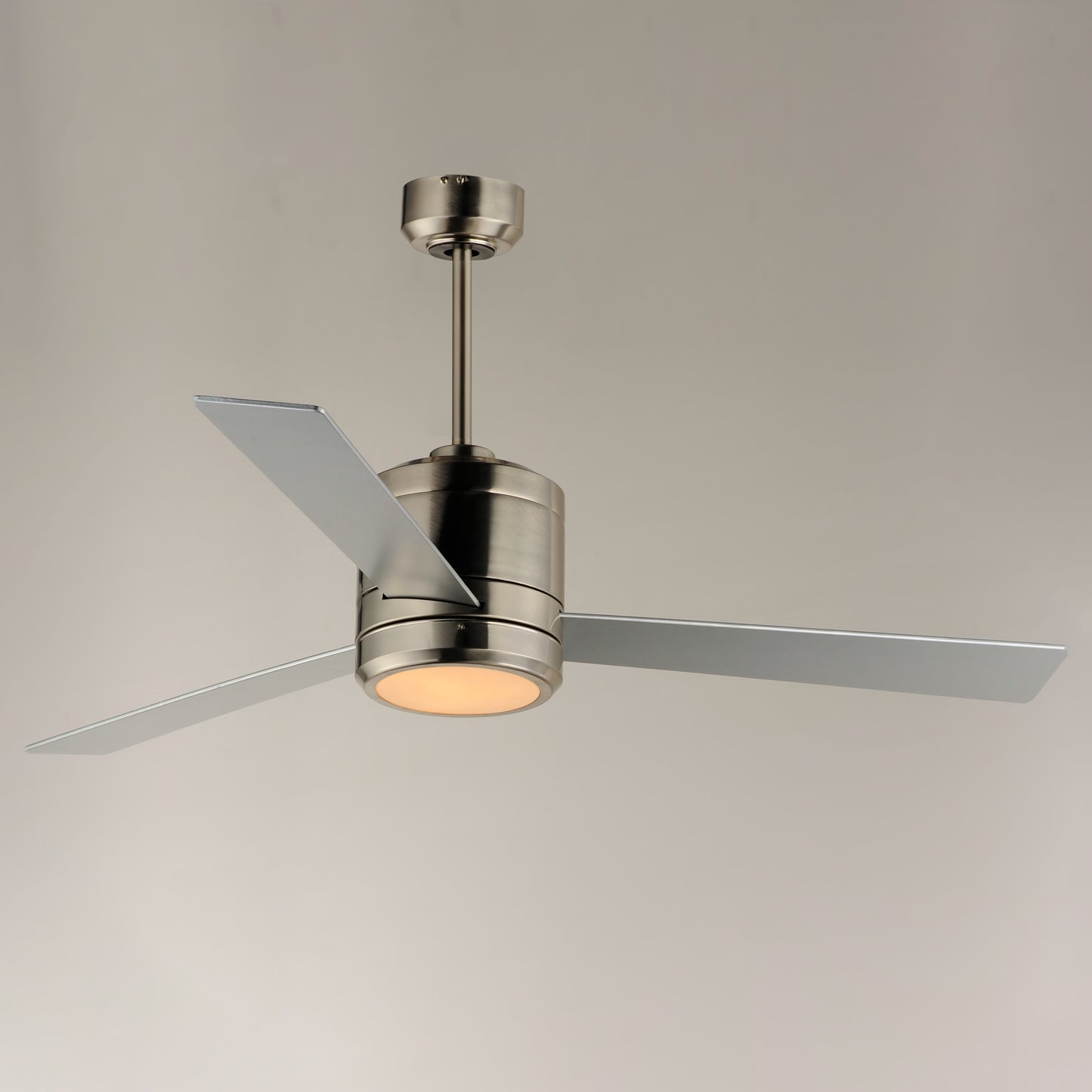Tanker 52" Nickel Outdoor E-Star LED Fan Satin Nickel by Maxim Lighting