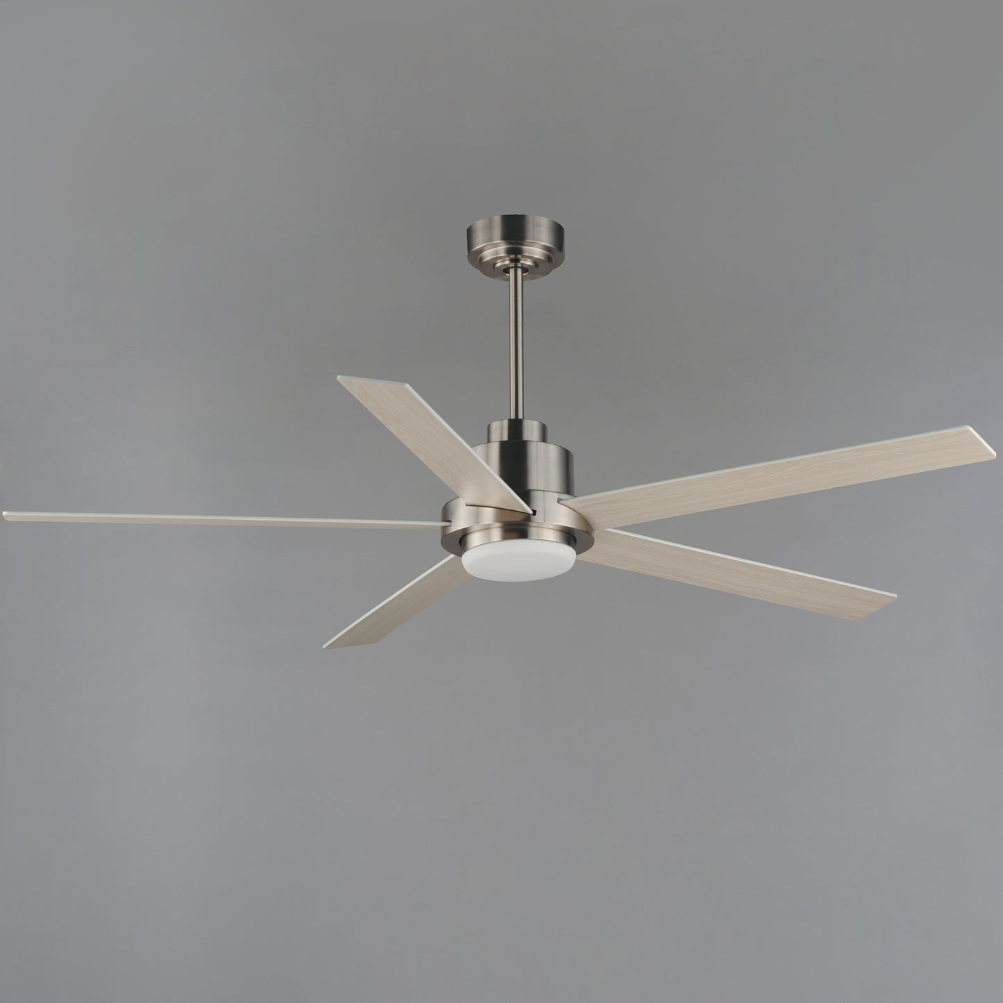 Daisy 60" 5-Blade Fan w LED Light Kit Satin Nickel by Maxim Lighting