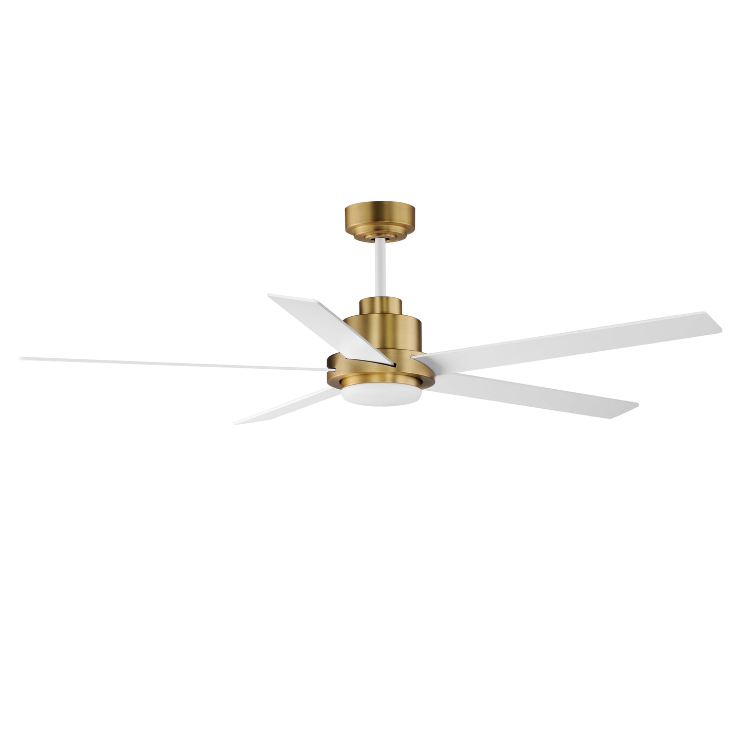 Daisy 60" 5-Blade Fan w LED Light Kit Natural Aged Brass by Maxim Lighting