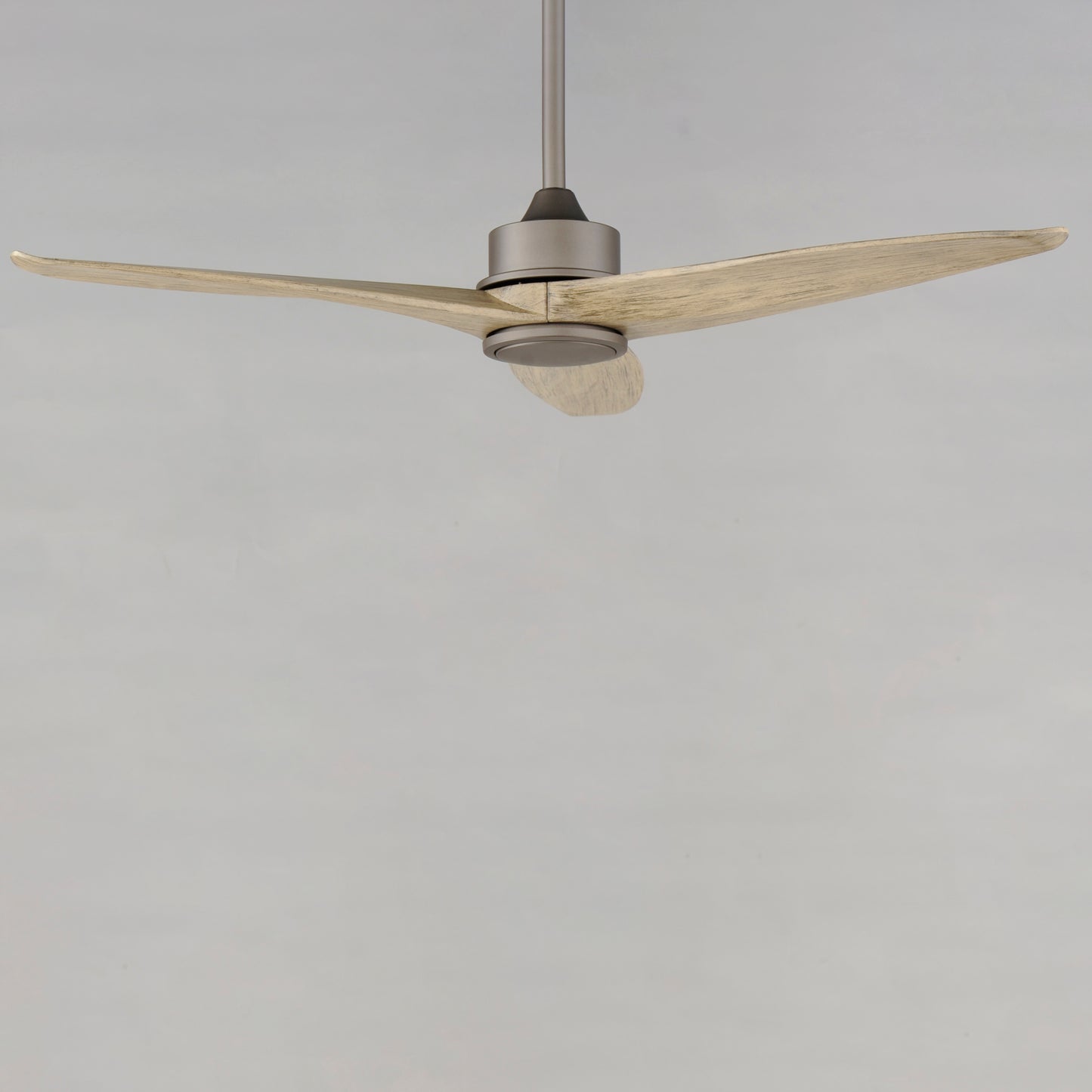 Woodwind 52" Solid Wood Blade Fan w LED Light Kit Charcoal Bronze by Maxim Lighting