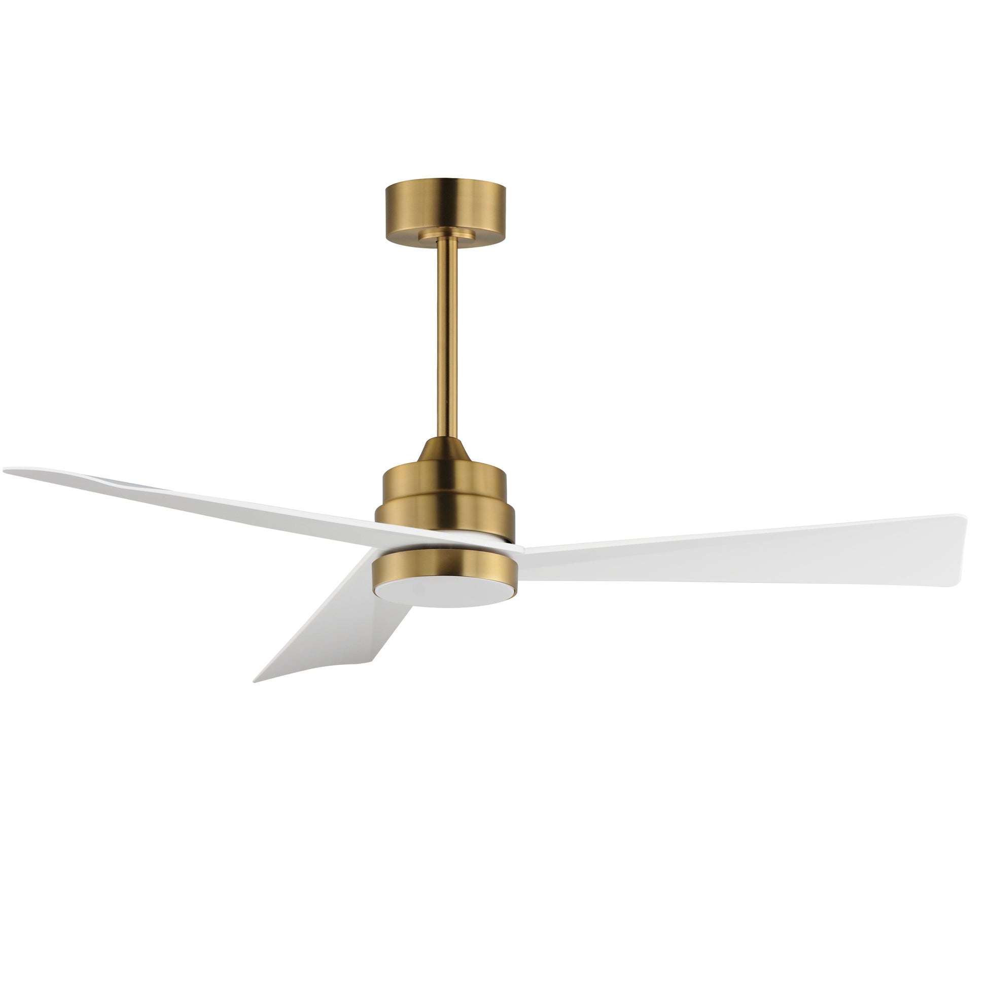 Vortex 52" Indoor Fan with LED Light Kit Natural Aged Brass by Maxim Lighting