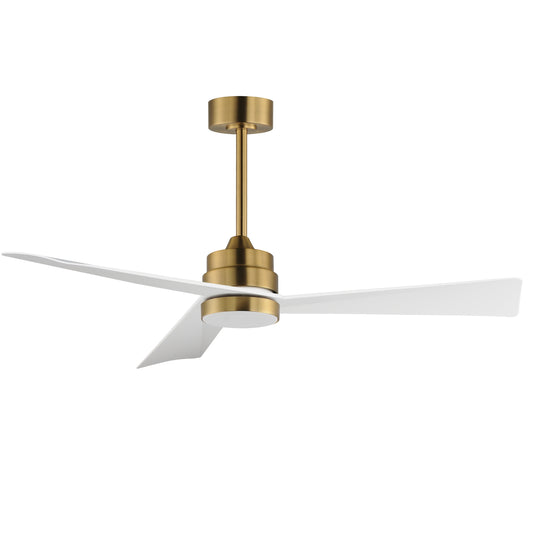 Vortex 52" Indoor Fan with LED Light Kit Natural Aged Brass by Maxim Lighting