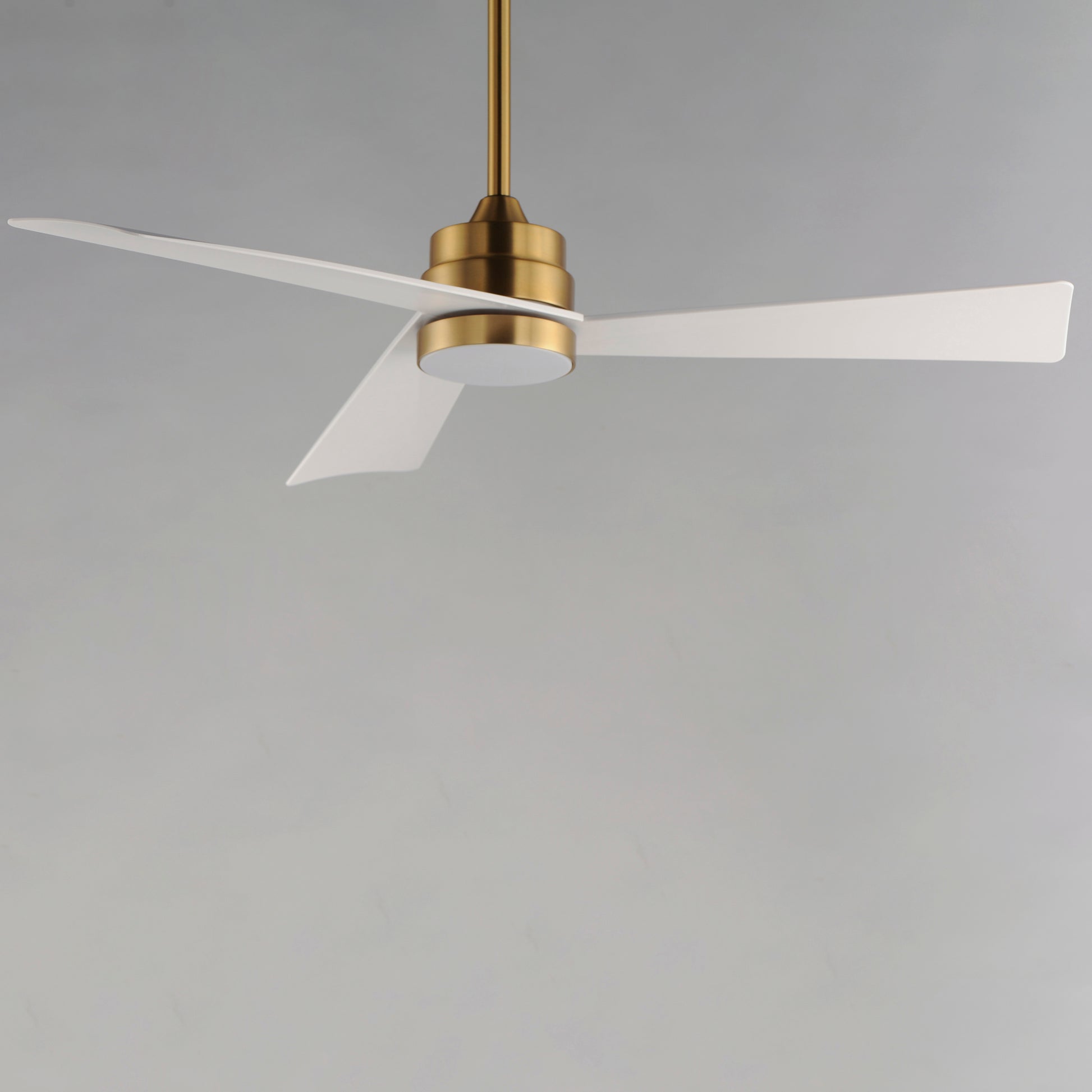 Vortex 60" Indoor Fan with LED Light Kit Natural Aged Brass by Maxim Lighting