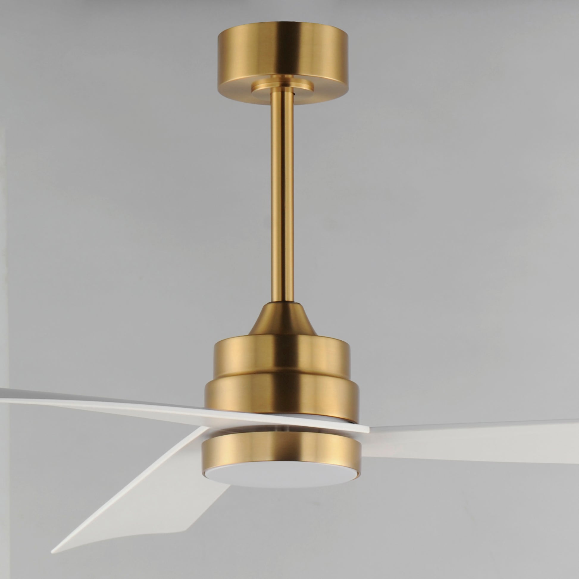 Vortex 60" Indoor Fan with LED Light Kit Natural Aged Brass by Maxim Lighting