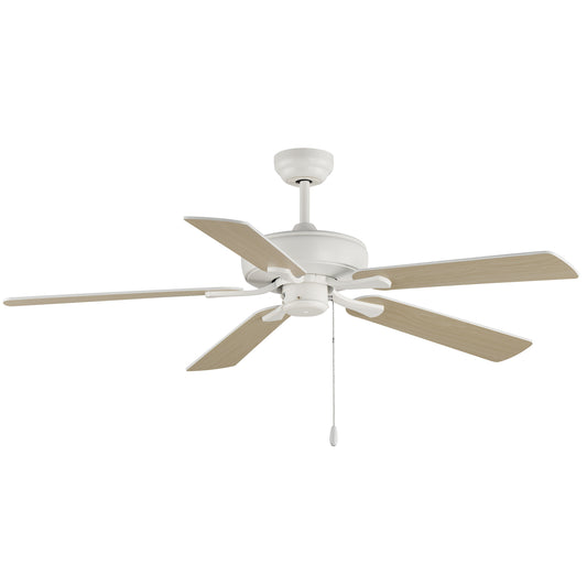 52" Super-Max Ceiling Fan White Matte White by Maxim Lighting