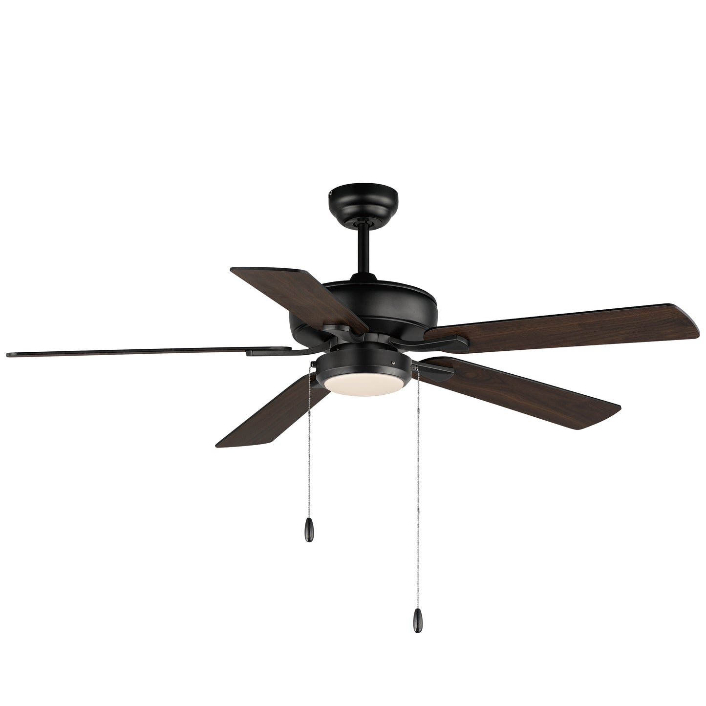 52" Super-Max Fan with LED Light Kit Black Black by Maxim Lighting