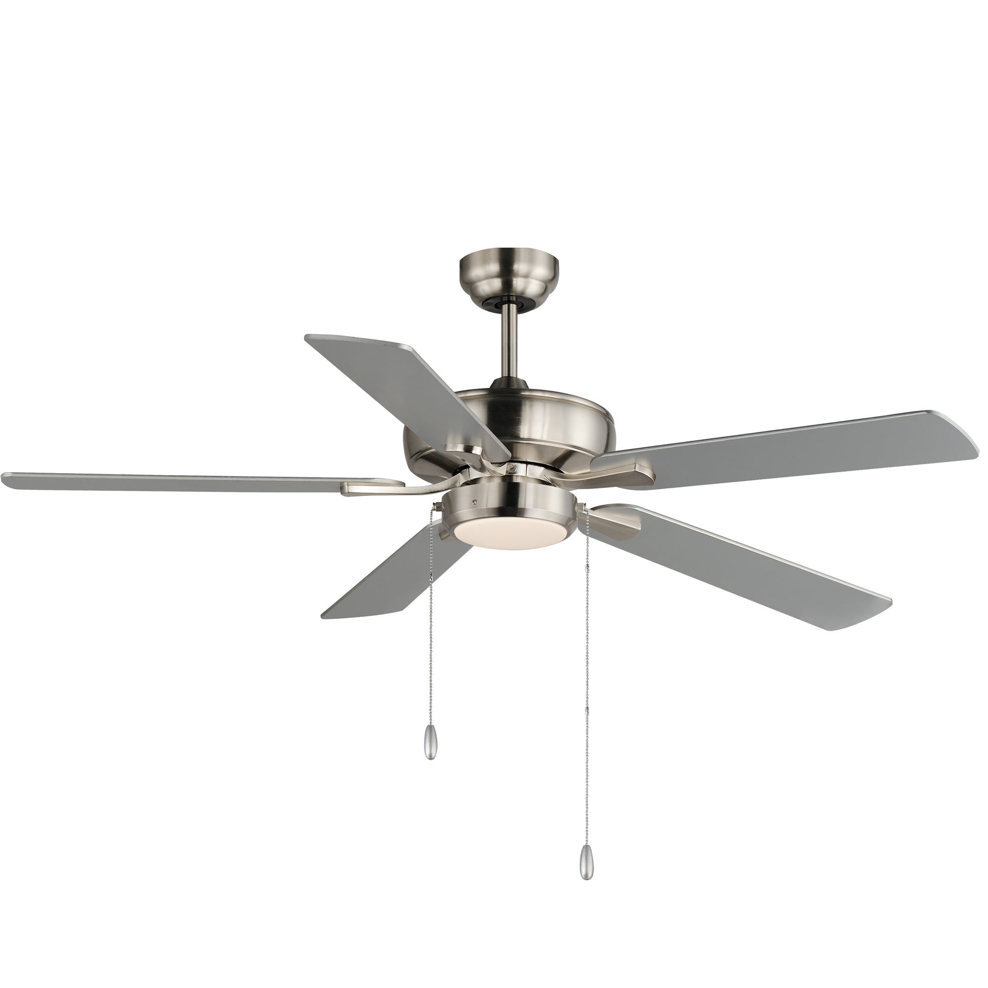 52" Super-Max Fan with LED Light Kit Nickel Satin Nickel by Maxim Lighting