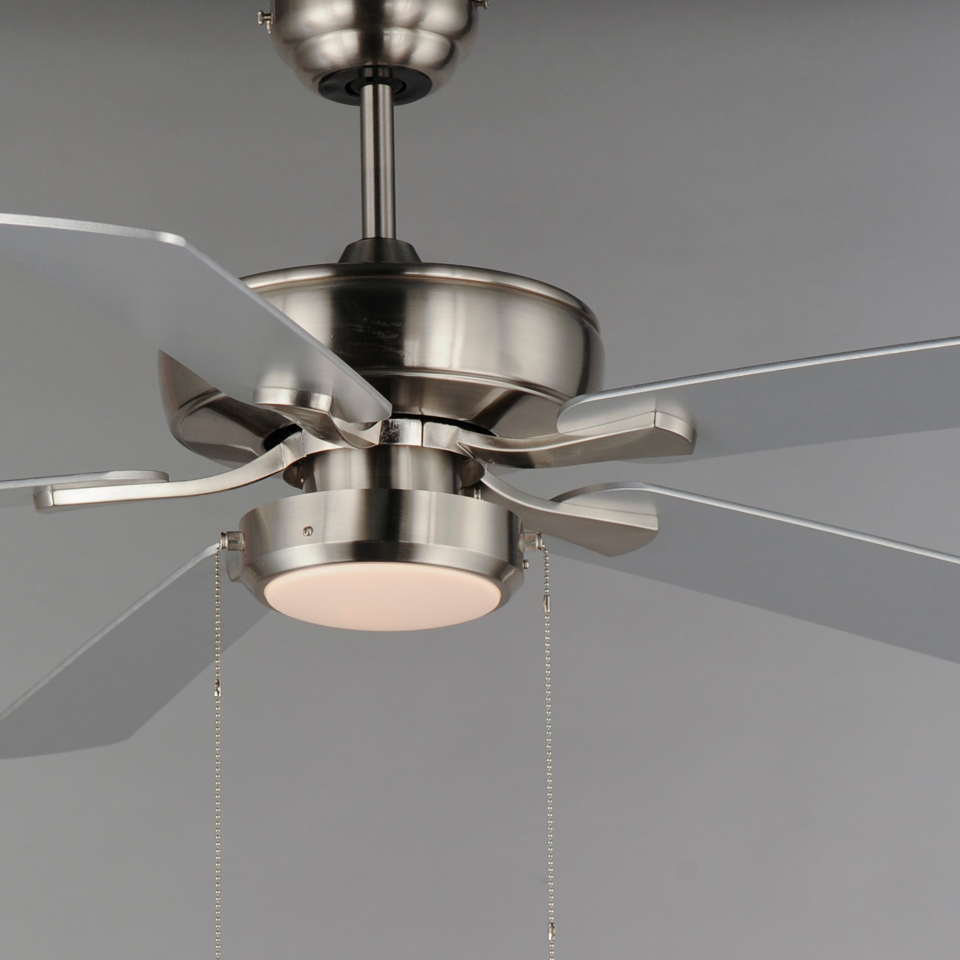 52" Super-Max Fan with LED Light Kit Nickel Satin Nickel by Maxim Lighting