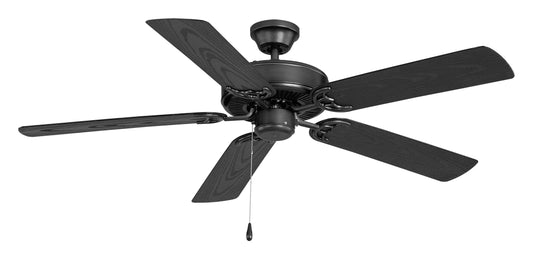 Basic-Max 52" Outdoor Black Fan Black by Maxim Lighting