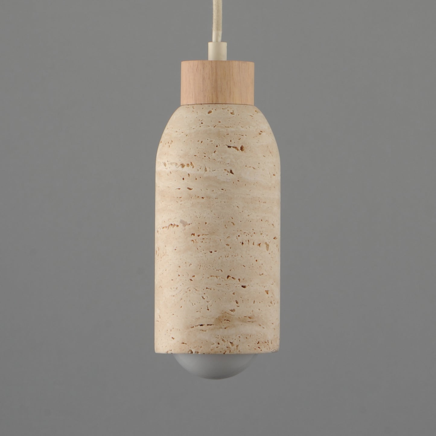 Pompeii Pendant Travertine/Oyster by Maxim Lighting
