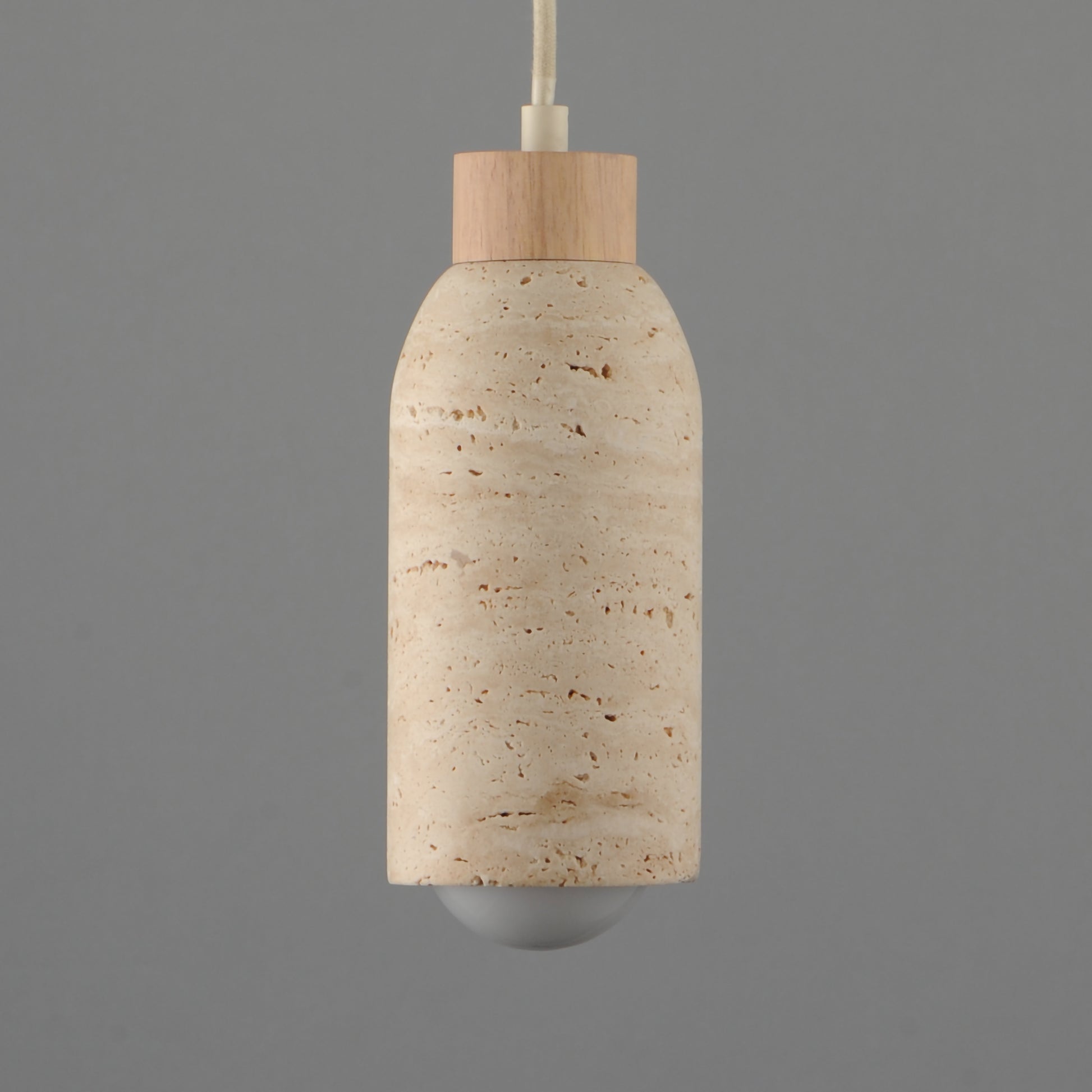 Pompeii Pendant Travertine/Oyster by Maxim Lighting