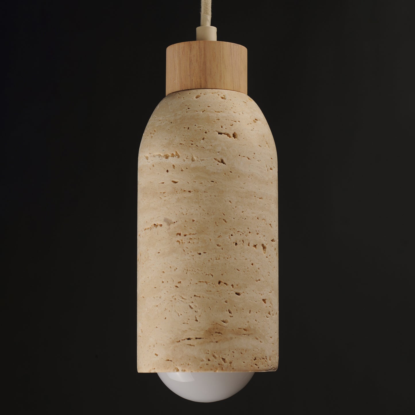 Pompeii Pendant Travertine/Oyster by Maxim Lighting