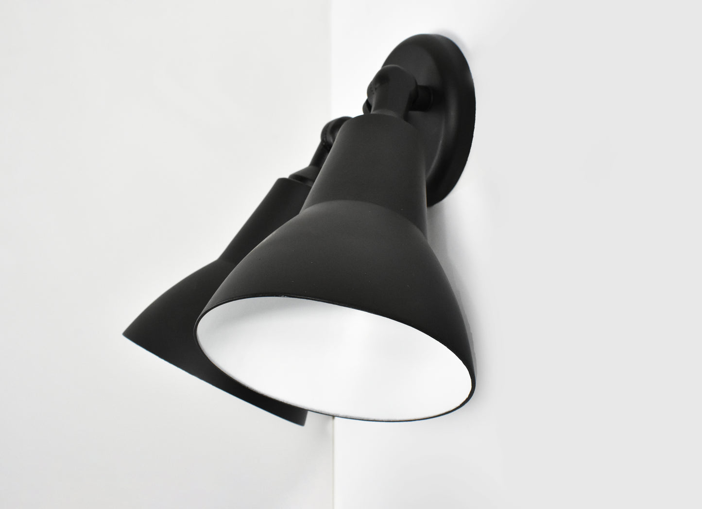 Spots 2-Light Outdoor Wall Mount Black by Maxim Lighting