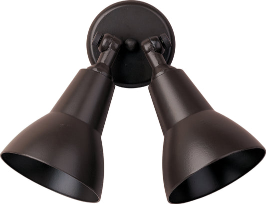 Spots 2-Light Outdoor Wall Mount Tawny Bronze by Maxim Lighting
