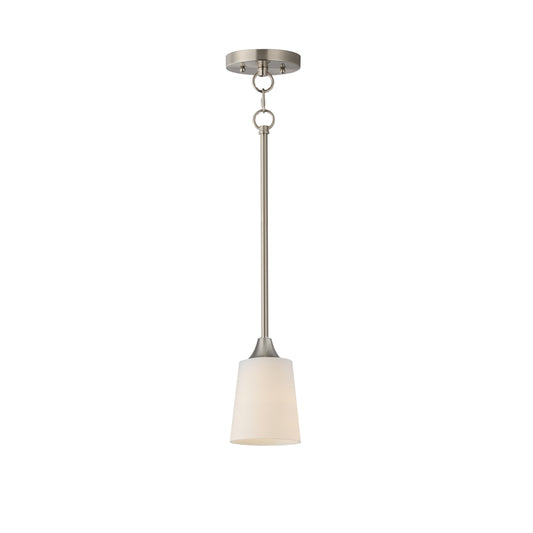 Hudson Mini Pendant Satin Nickel by Maxim Lighting