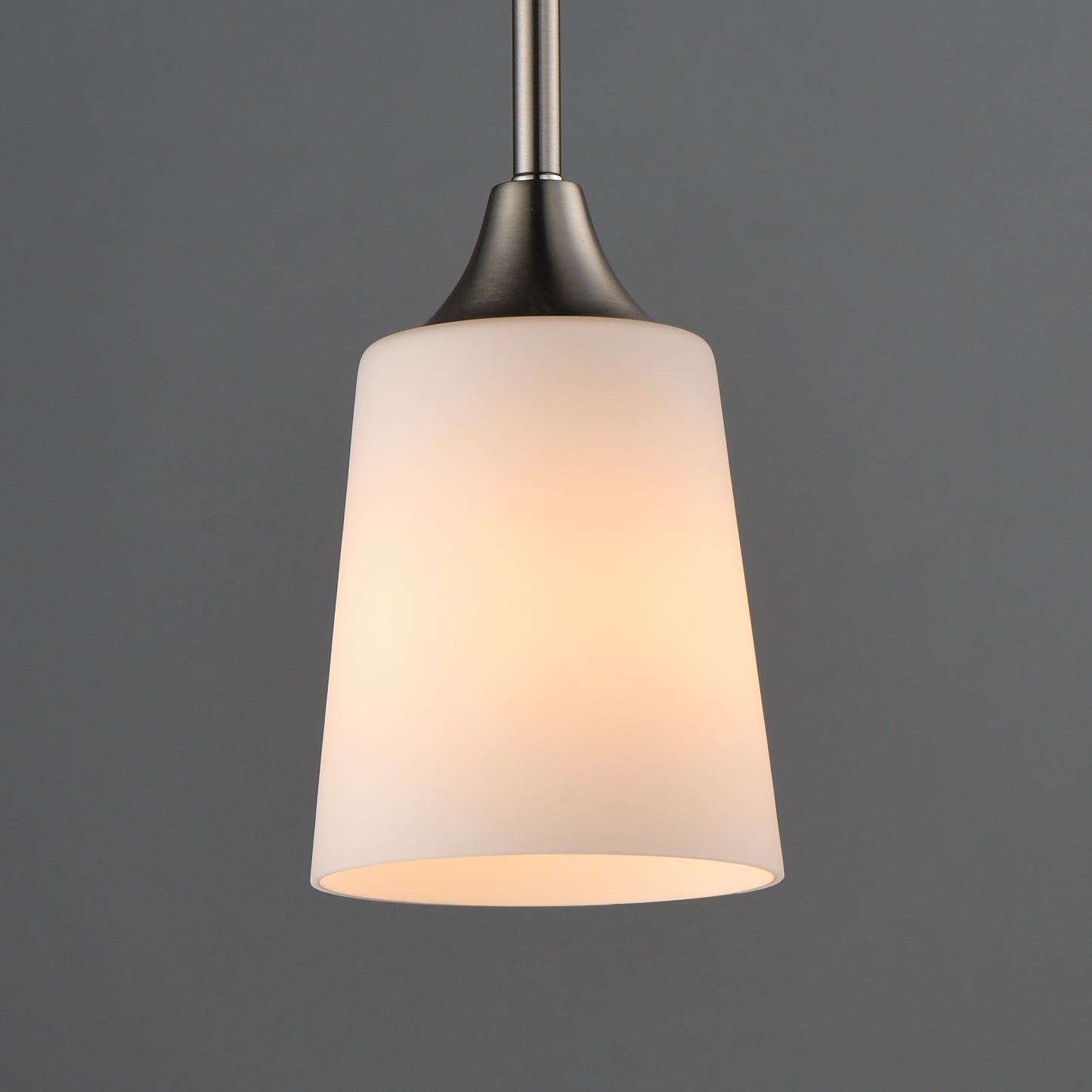 Hudson Mini Pendant Satin Nickel by Maxim Lighting