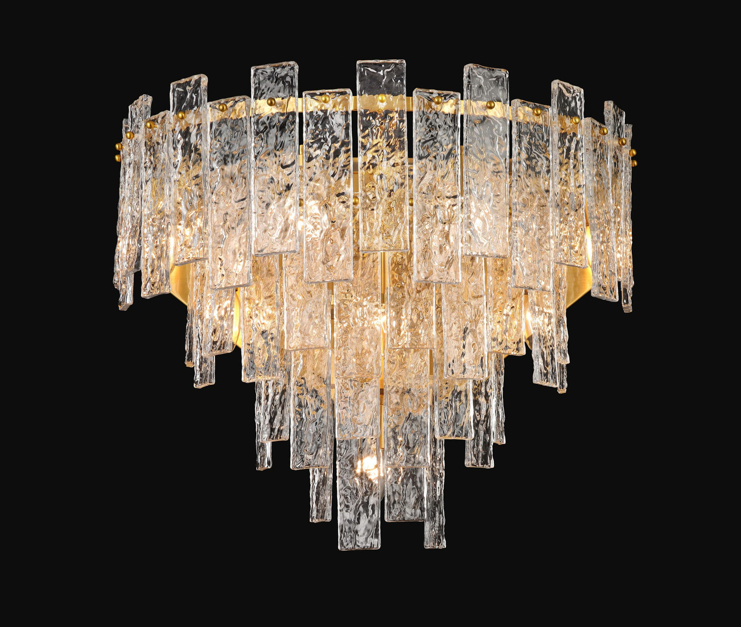 Cairo Wall sconce 8-Light in Antique Brass 9308WSAB by StarFire Crystal