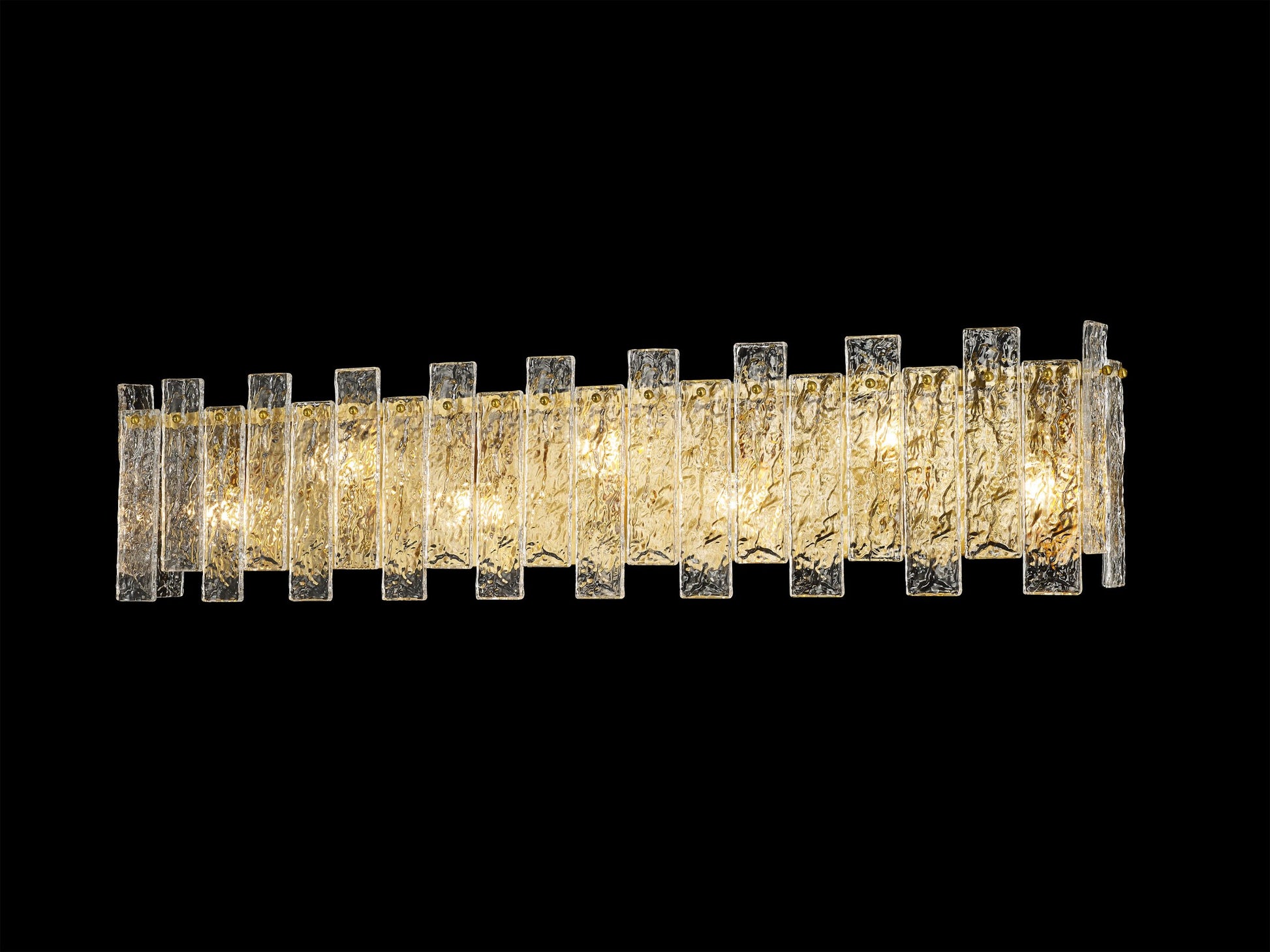 Cairo Wall Sconce 7-Light in Antique Brass 9312WSAB by StarFire Crystal