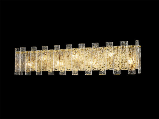 Cairo Wall Sconce 7-Light in Antique Brass 9312WSAB by StarFire Crystal