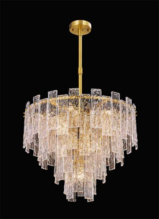 Cairo Chandelier 14-Light in Antique Brass 9324AB by StarFire Crystal