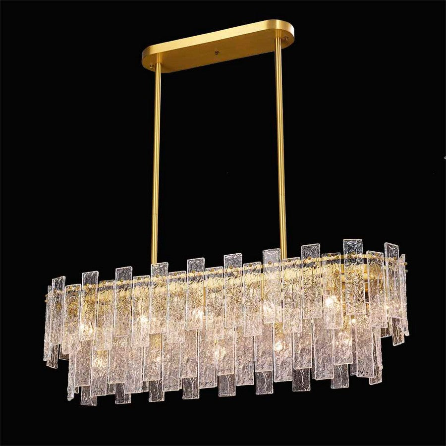 Cairo Chandelier 17-Light in Antique Brass 9342AB by StarFire Crystal