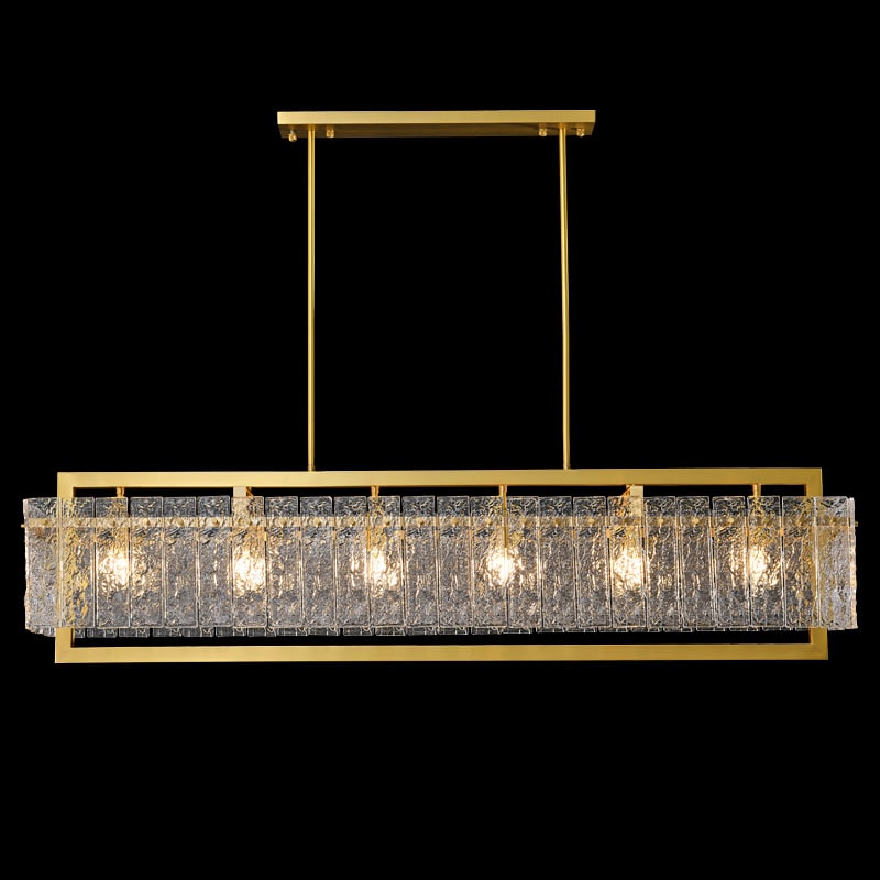 Cairo Pendant 5-Light in Antique Brass 9345AB by StarFire Crystal