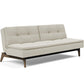 Dublexo Eik Sofa Bed Smoked Oak Legs 95-74105043 Innovation Living USA