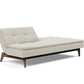 Dublexo Eik Sofa Bed Smoked Oak Legs 95-74105043 Innovation Living USA