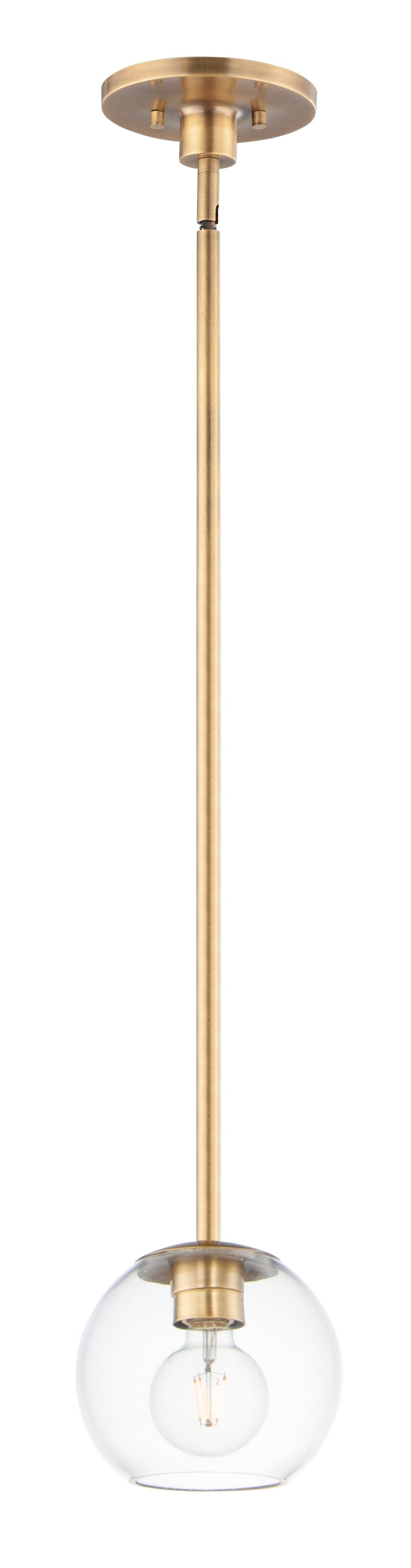 Branch Mini Pendant Natural Aged Brass by Maxim Lighting