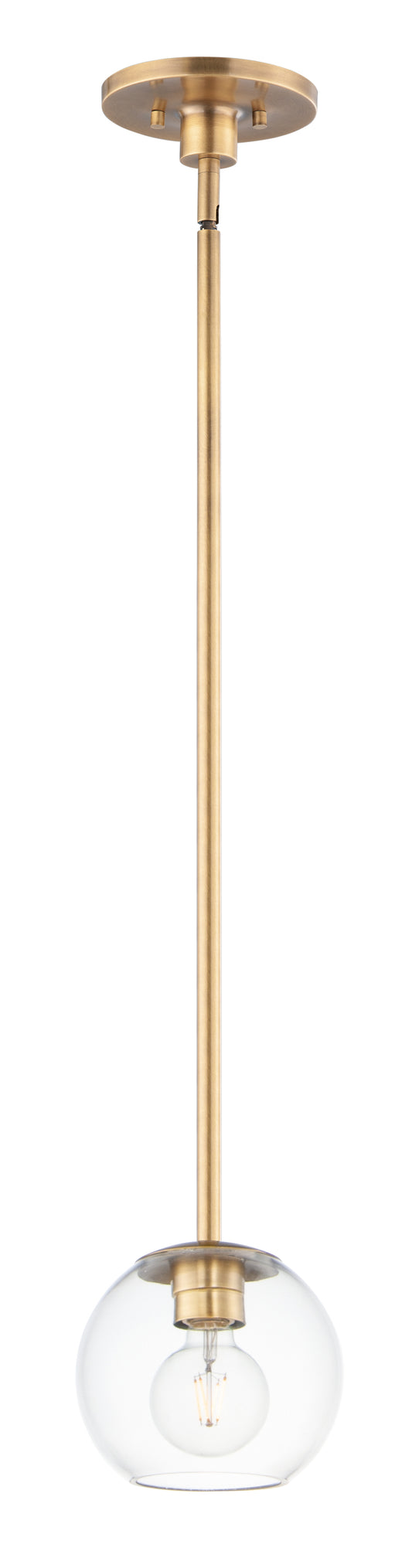 Branch Mini Pendant Natural Aged Brass by Maxim Lighting