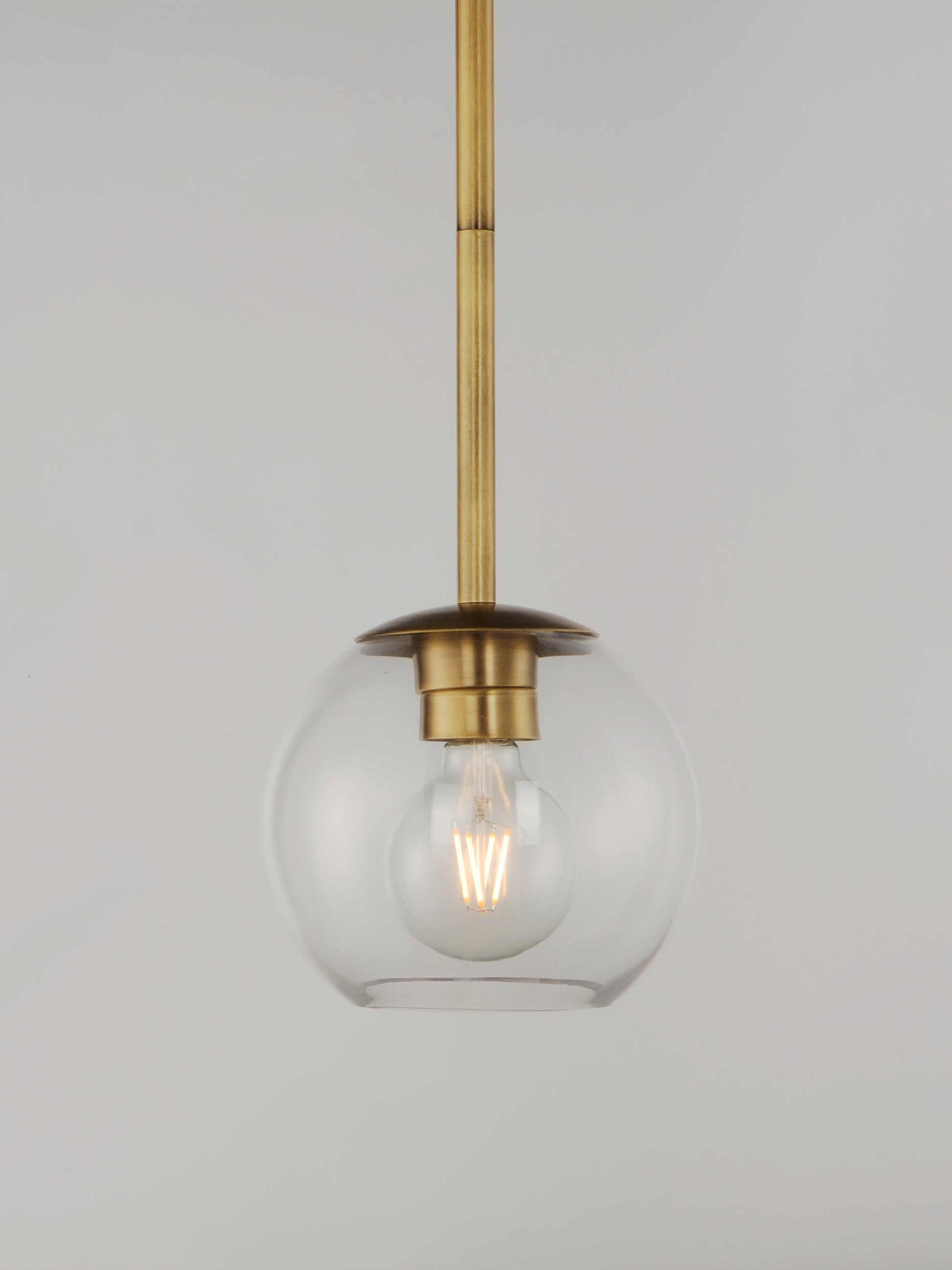 Branch Mini Pendant Natural Aged Brass by Maxim Lighting