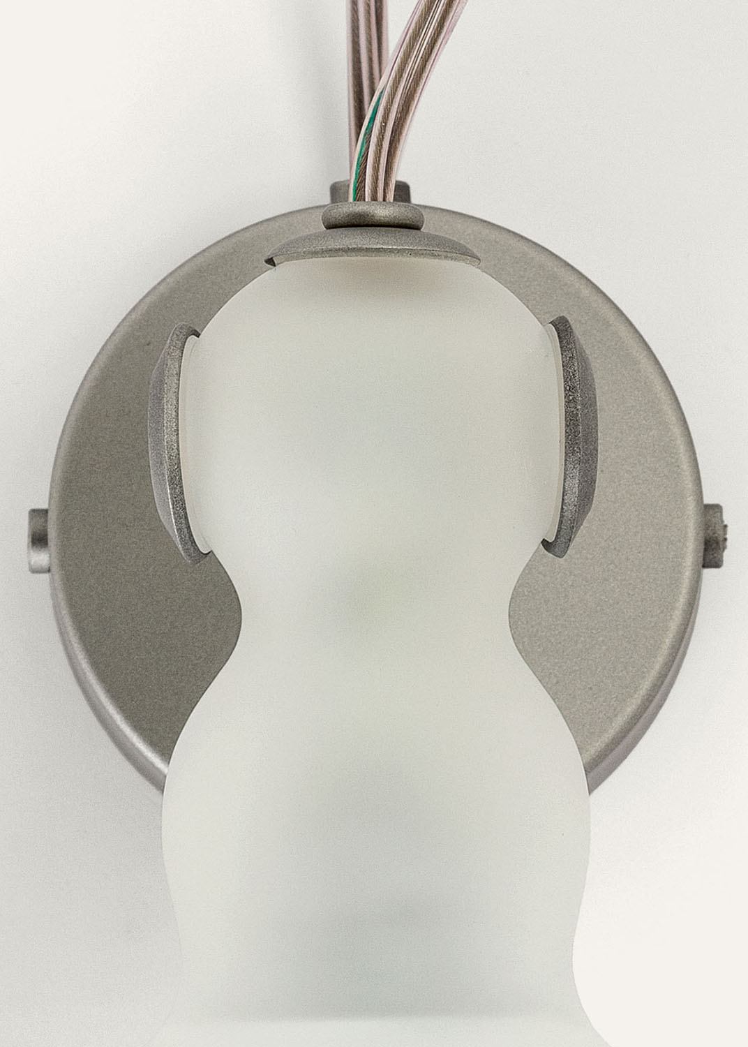 Produzione Privata Acquaparete in sanded glass – wall light by Michele De Lucchi, photo 8