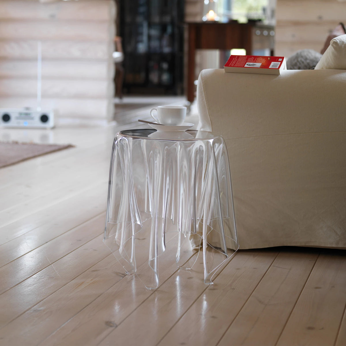 Essey Illusion side table clear acrylic side table, photo 7